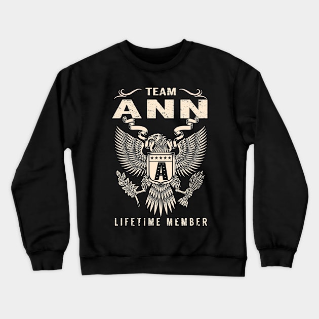 ANN Crewneck Sweatshirt by Cherlyn